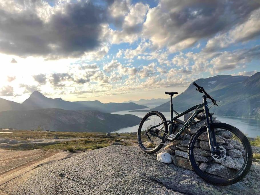 Skjomen Lodge Elvegard Exteriér fotografie