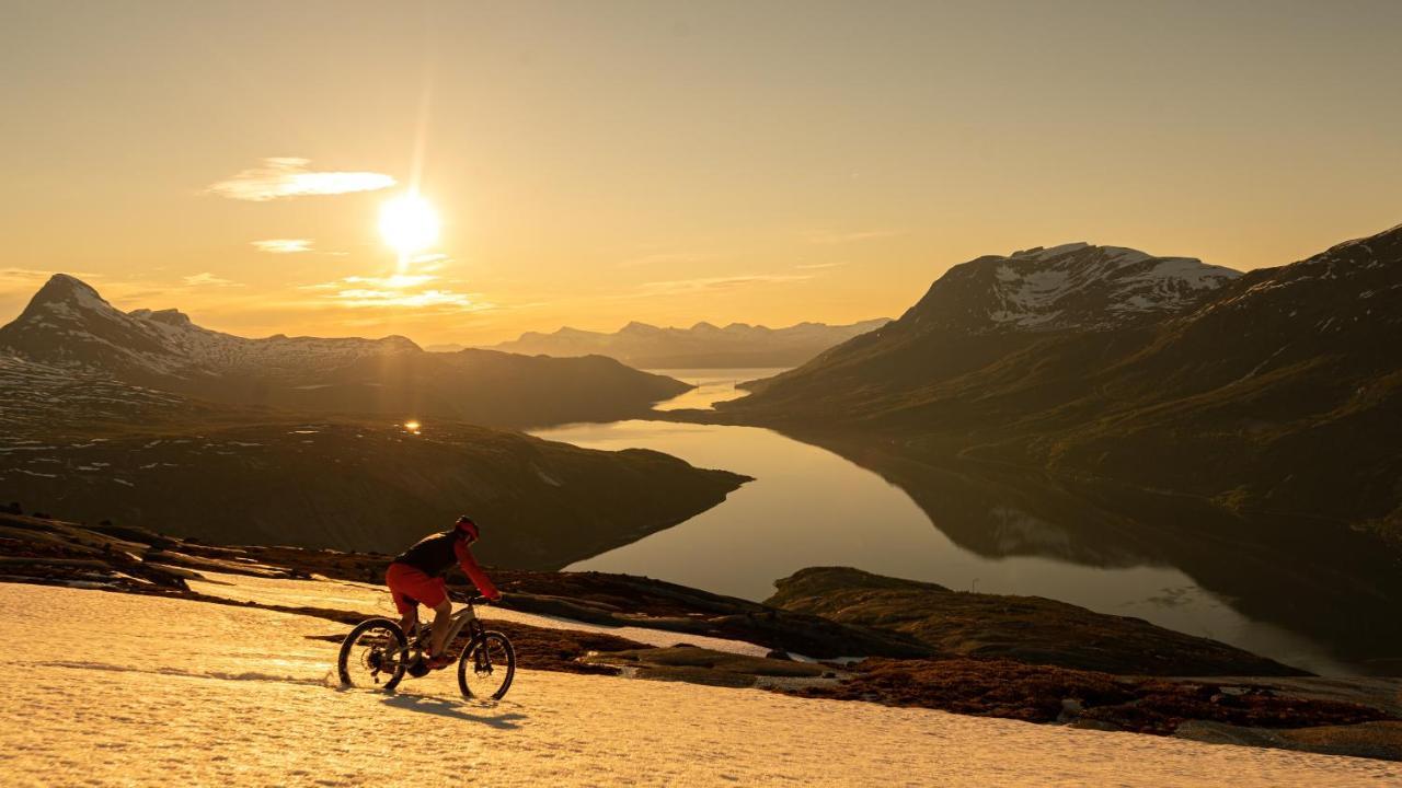 Skjomen Lodge Elvegard Exteriér fotografie