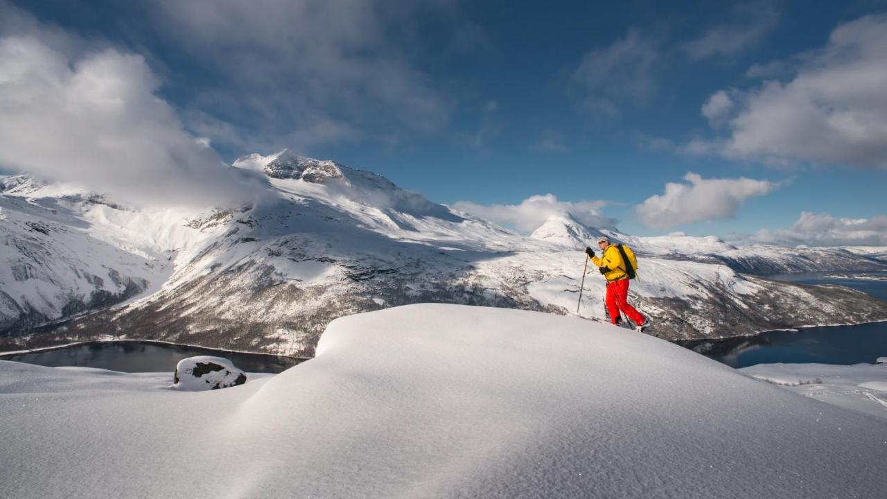 Skjomen Lodge Elvegard Exteriér fotografie